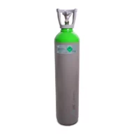 14 L 178 botella de nitrógeno industrial alta presión verde gris
