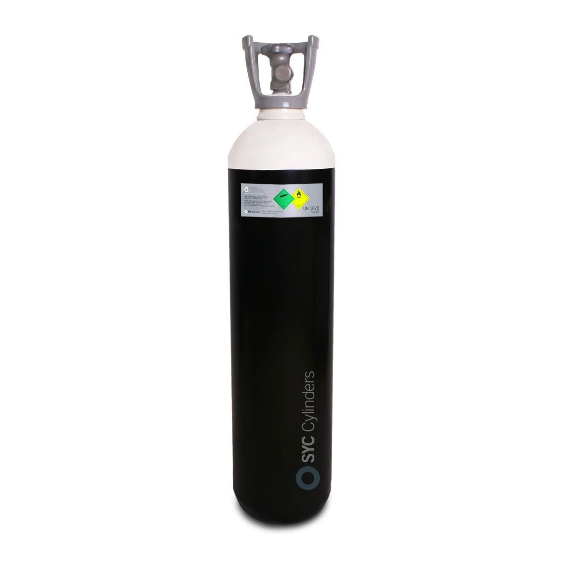 Botella 20 L 200 Oxígeno O2 STD GAS