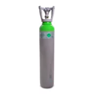 7L 140 Argon industrial cylinder high pressure green grey