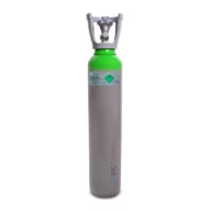 7 L 140 Nitrogen industrial cylinder high pressure green grey