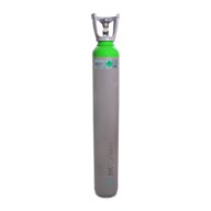 10L 140 C15 Argon and carbon dioxide industrial cylinder green grey