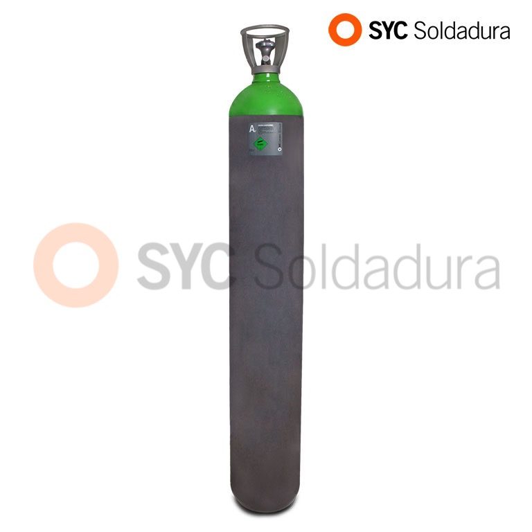 Botella 50 cargada 230 Argón STD GAS - SYC Cylinders