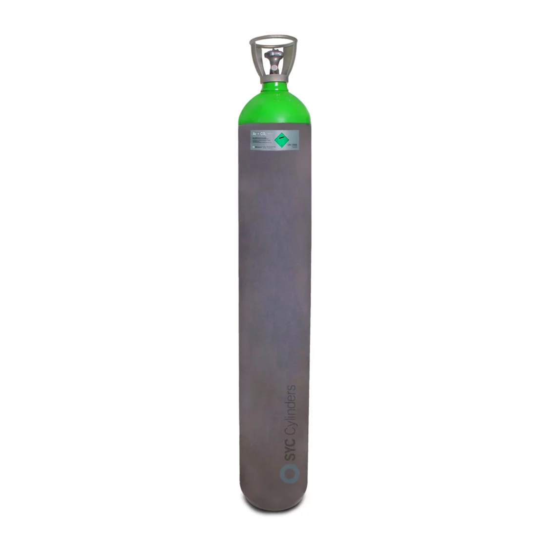 Botella 50 L cargada 230 C-15 (Argon y CO2) - SYC Cylinders