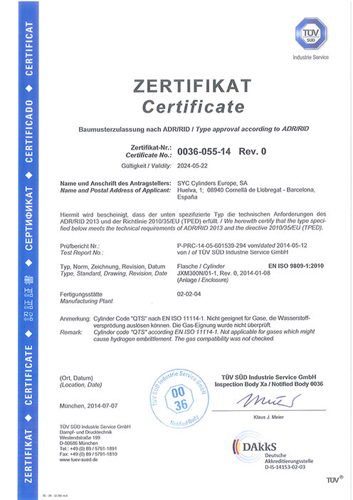 certification homologation 178