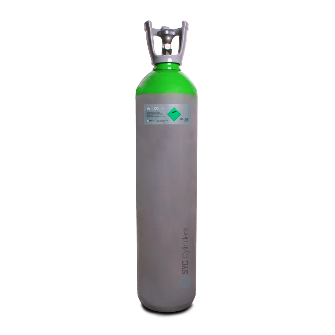 Botella 20 L cargada 200 Oxígeno Industrial - SYC Cylinders