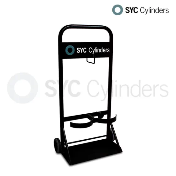 Carrinho Industrial Médio Oxisyc Cilindro Trolley