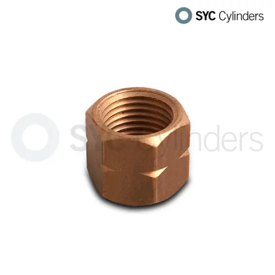 Oxygen Nut for Torch left hand thread 2