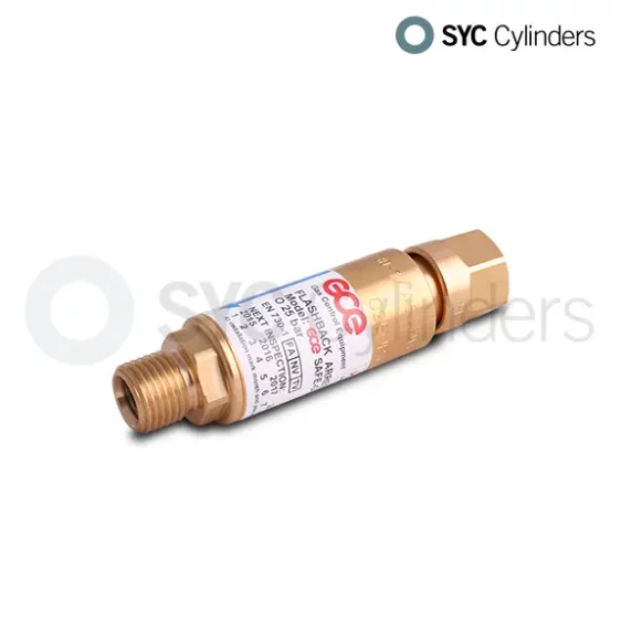 Oxygen safety non-return valve Oxygen