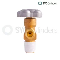 Vanne haute pression inerte industrielle standard